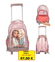 TOP MODEL ŠKOLSKI RUKSAK S KOTAČIMA DOTS